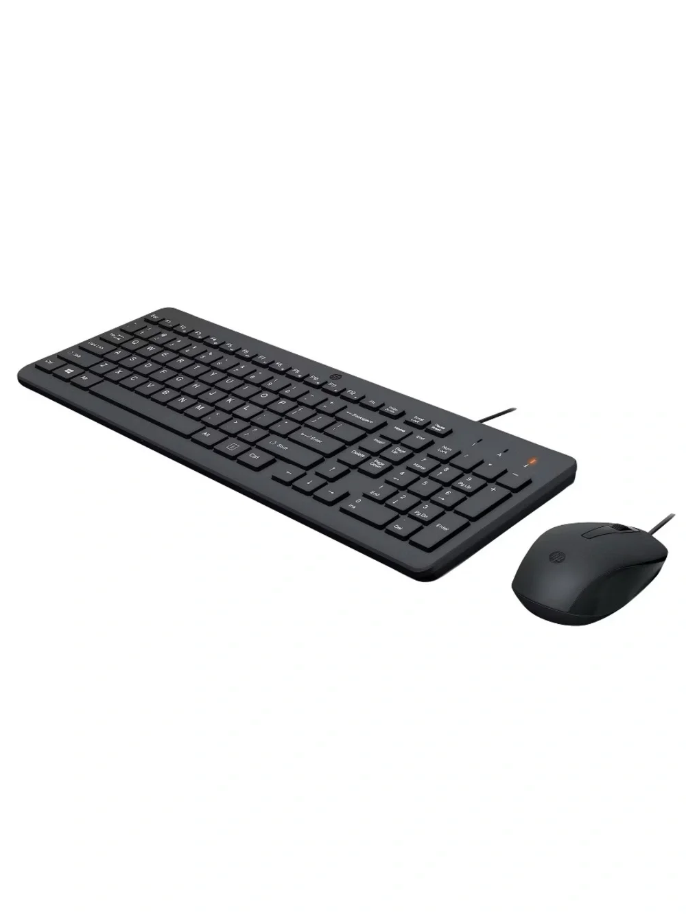 HP Black Wired USB Keyboard and Mouse Combo